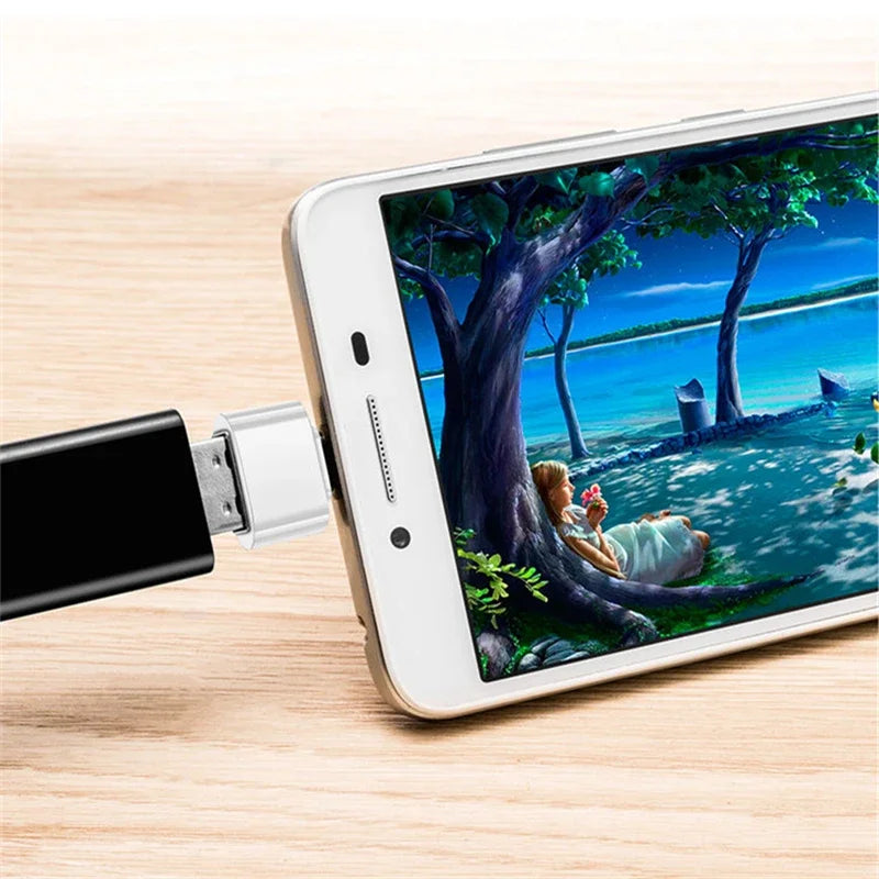 3PCS USB Type-C to USB3.0 OTG Adapter for Samsung Huawei Xiaomi Honor Redmi OPPO Oneplus Android Phone Data Sync USB-C Converter